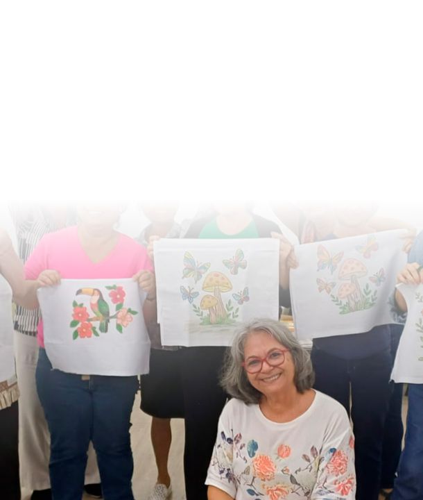 Pintura com Giz de Cera